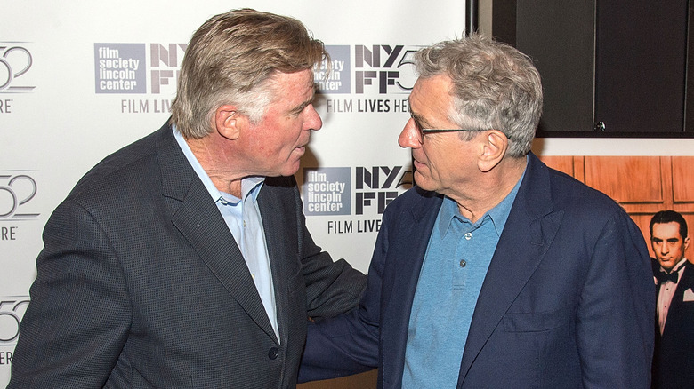 Treat Williams talking to Robert De Niro