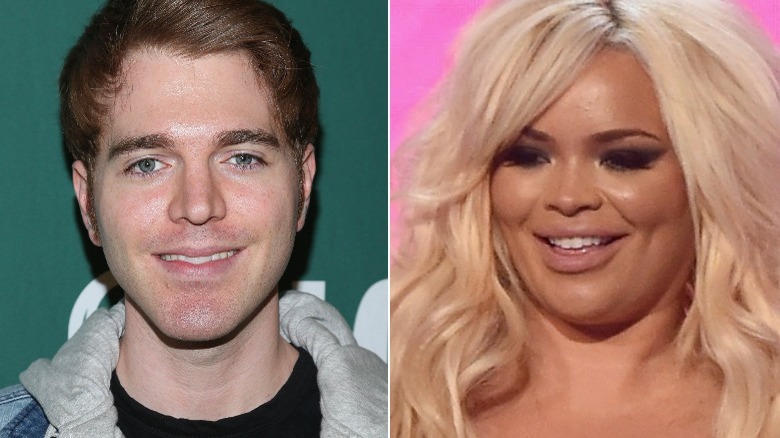 Shane Dawson and Trisha Paytas split image