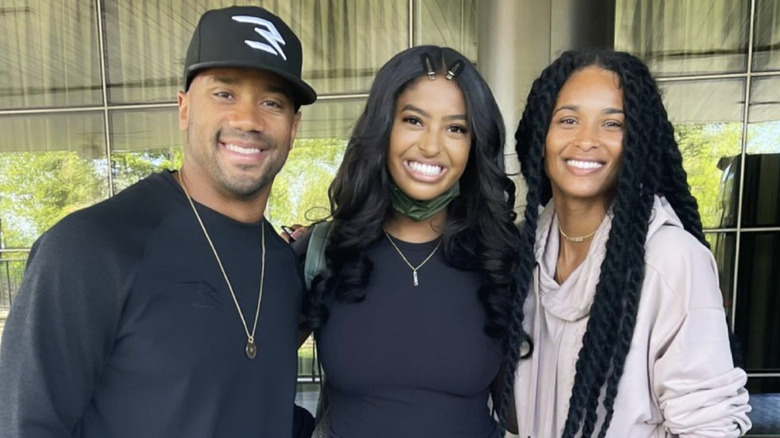 Ciara, Russell Wilson, and Natalia Bryant