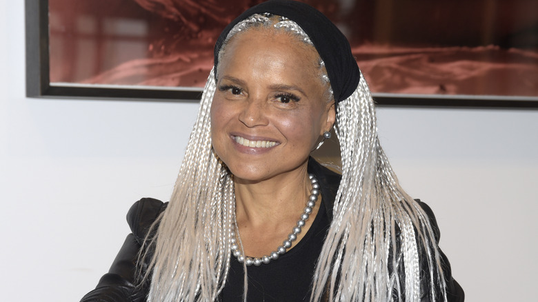 Victoria Rowell smiling