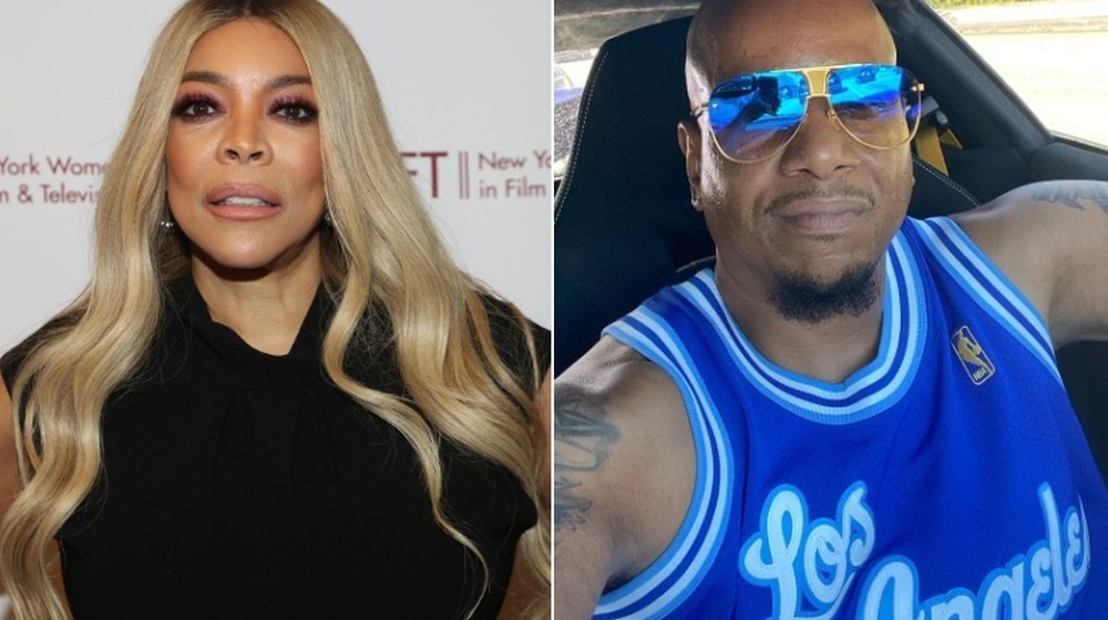 Wendy Williams posing with Kevin Hunter