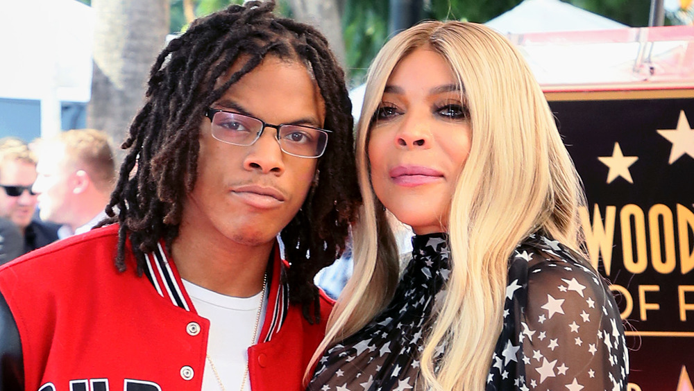 Wendy Williams poses with Kevin Hunter Jr.