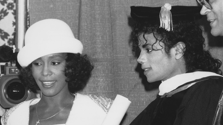 Michael Jackson and Whitney Houston