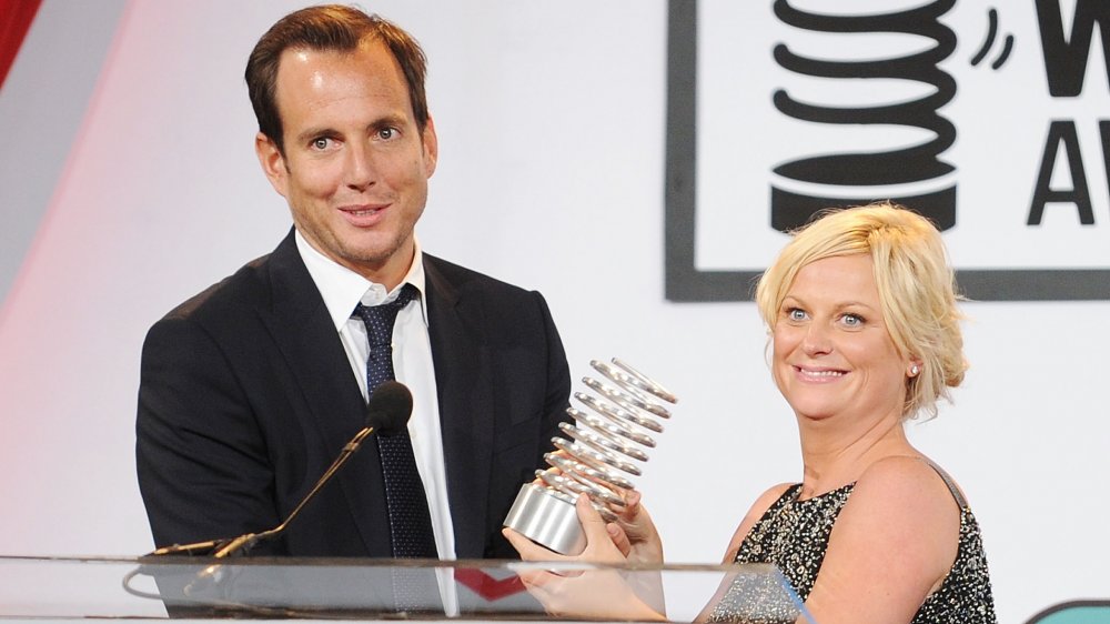 Will Arnett and Amy Poehler at the 14th Annual Webby Awards 