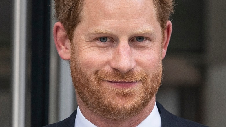 Prince Harry smiling