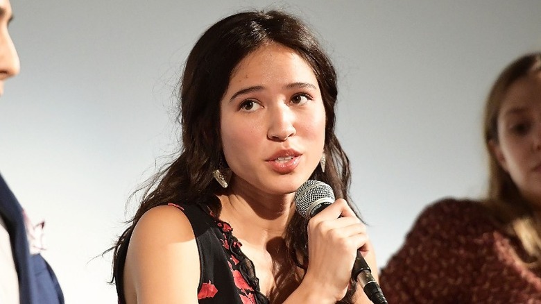 Kelsey Asbille attends a "Wind River" Q&A in 2017