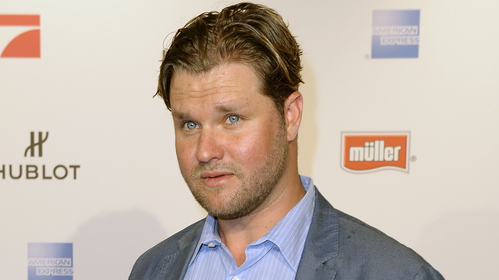 Zachery Ty Bryan posing in 2012