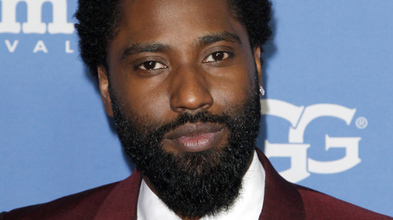 John David Washington at a film festival 