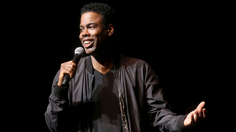 Chris Rock talking