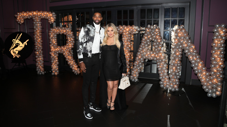 Khloé Kardashian and Tristan Thompson celebrate Tristan's birthday