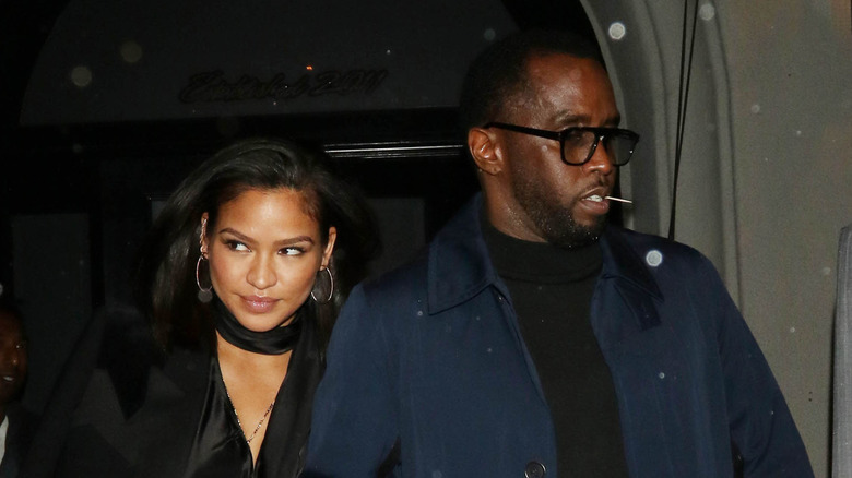 Cassie Ventura with Sean Combs