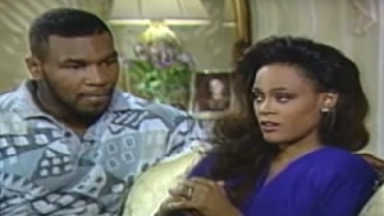 Mike Tyson and Robin Givens