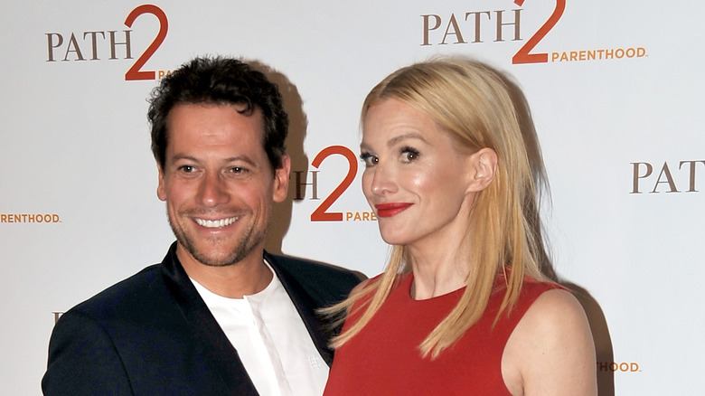 Ioan Gruffudd and Alice Evans