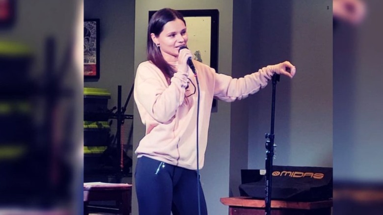 Julia Trubkin's first stand-up performance