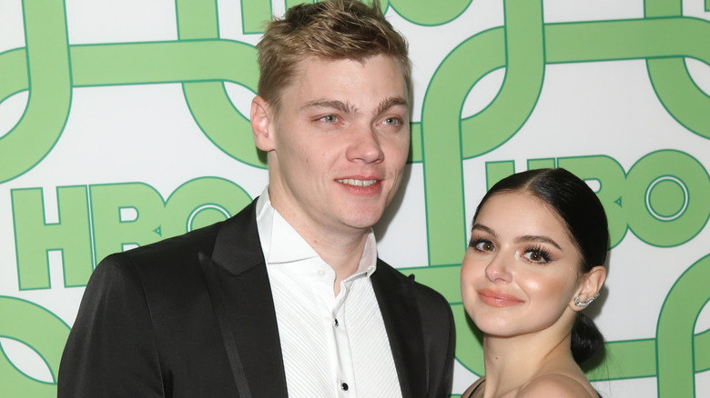 Levi Meaden and Ariel Winter smiling