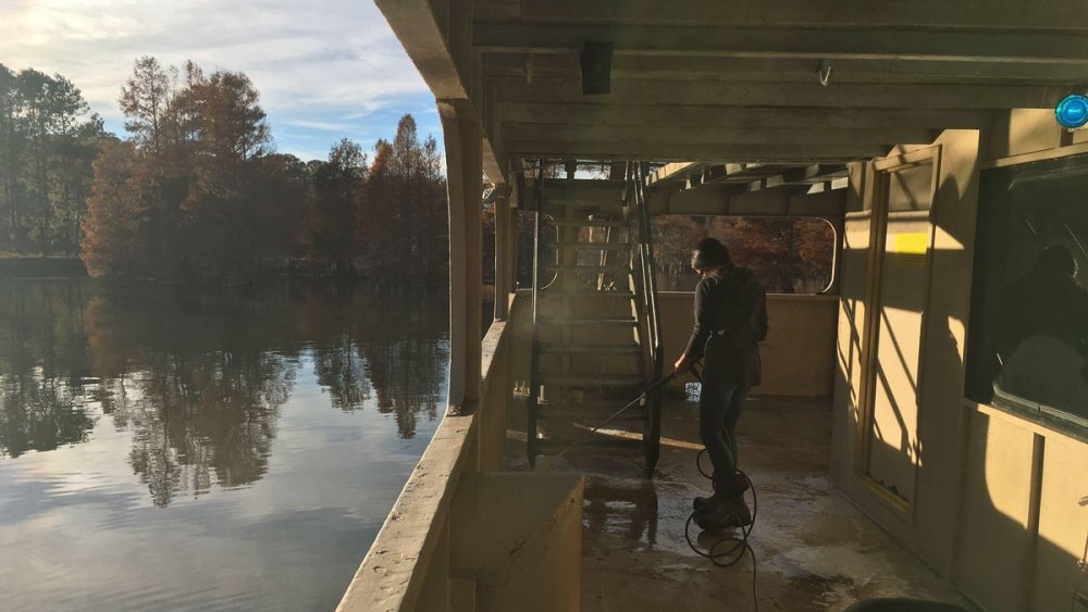 Bam Bam and Allison Kagan bought a ferry boat to live on and renovate.