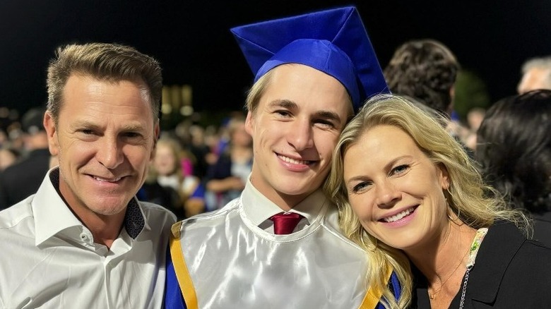 Alison Sweeney at her son's graduation 