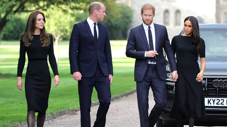 Kate Middleton, Prince Henry, Prince Harry, Meghan Markle