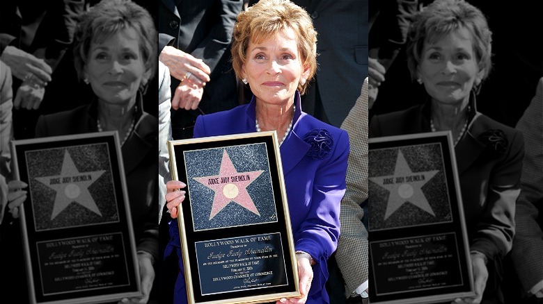 Judge Judy walk of fame