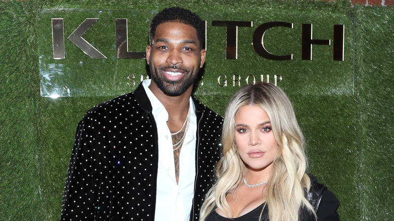 Khloe Kardashian and Tristan Thompson together