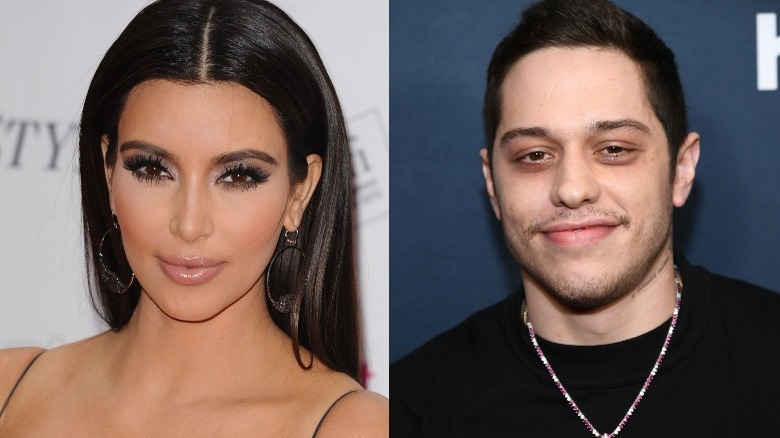 Kim Kardashian and Pete Davidson