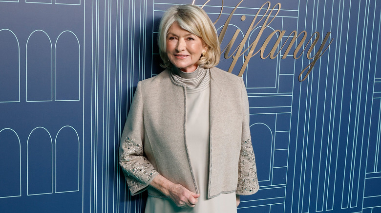 Martha Stewart looking to side