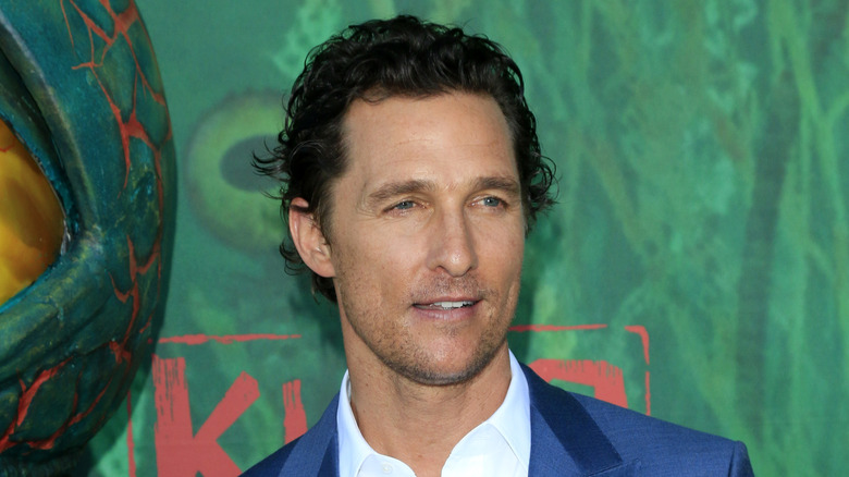 Matthew McConaughey smiling