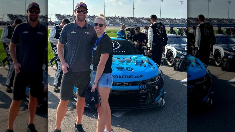 Shane van Gisbergen and his girlfriend, Jessica Dane