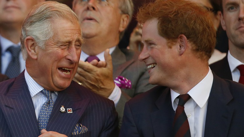 Prince Charles and Prince Harry