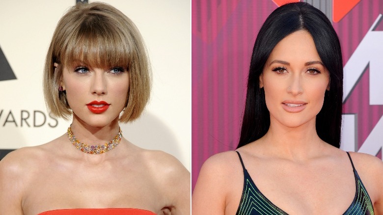 Taylor Swift and Kacey Musgraves side by side