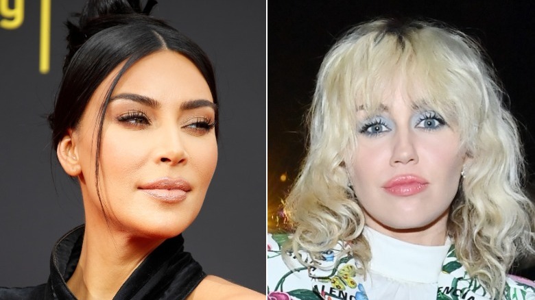 Is There Trouble Brewing Between Kim Kardashian And Miley Cyrus?