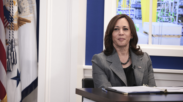 Kamala Harris at an event