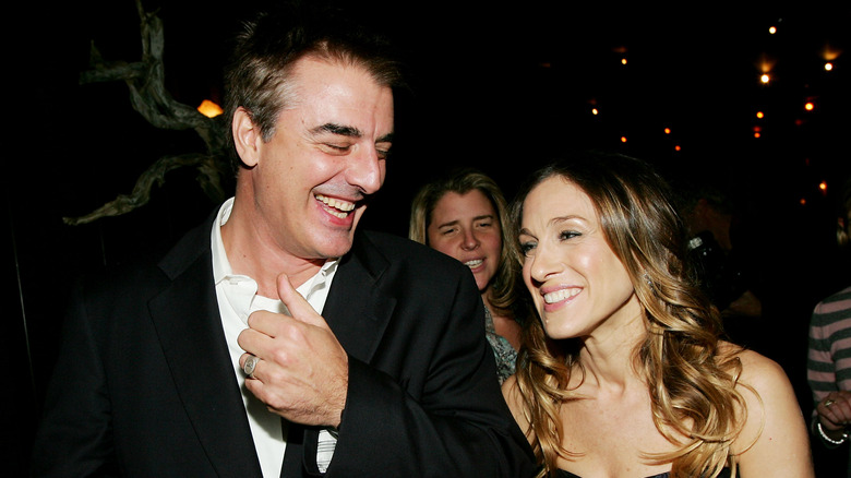 Chris Noth and Sarah Jessica Parker in 2005