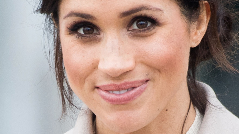 Meghan Markle brown eyes