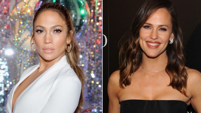 Jennifer Garner and Jennifer Lopez side by side