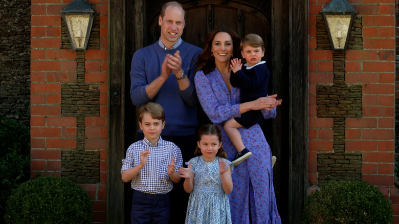 Prince William, Kate Middleton, George, Charlotte, Louis