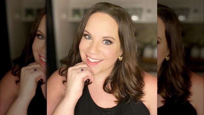 Whitney Way Thore smiling