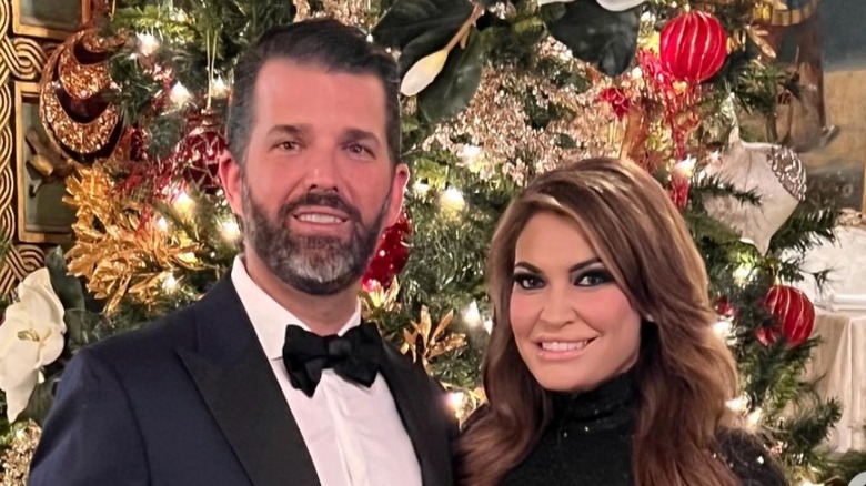 Donald trump Jr. and Kimberly Guilfoyle Christmas tree