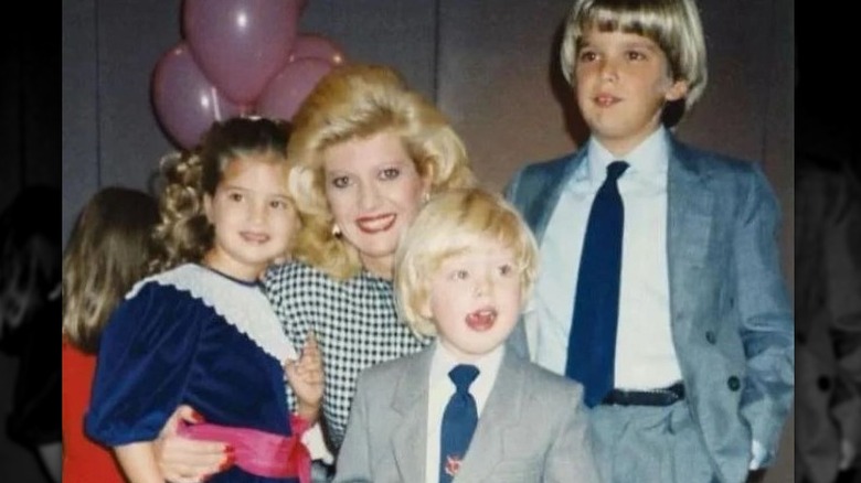 Eric Trump posts throwback photo of his mother with three kids