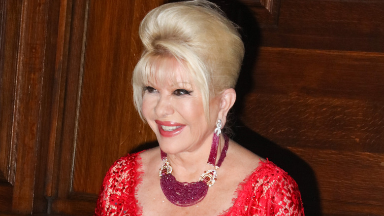 Ivana Trump smiling