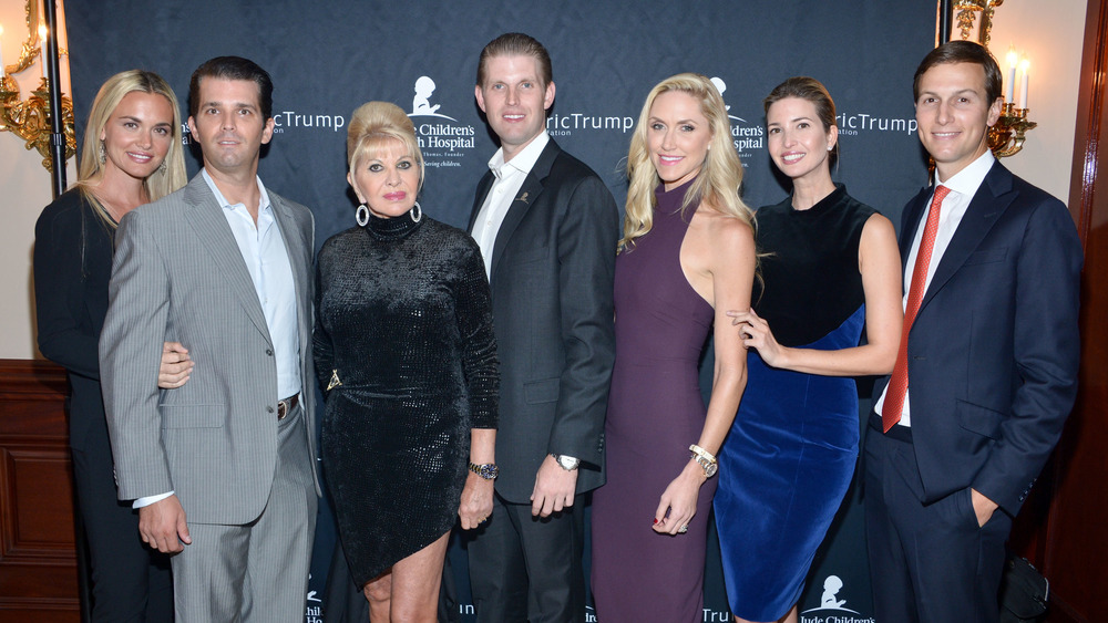 Ivana Trump and family