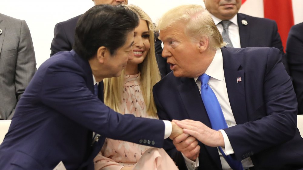Shinzo Abe, Ivanka Trump, Donald Trump