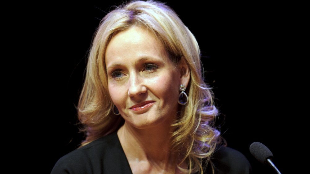 J.K. Rowling at a photocall for The Casual Vacancy 