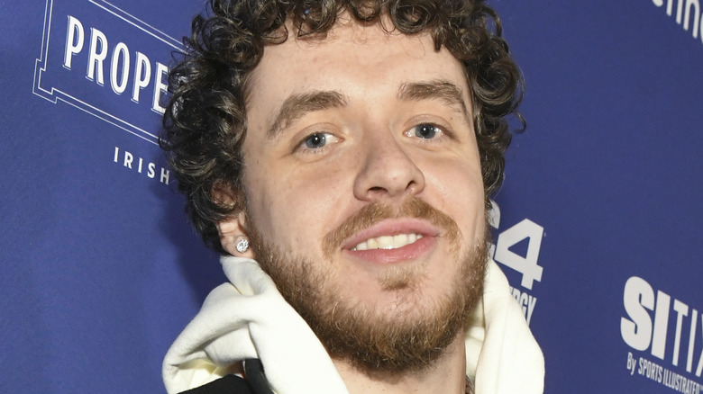 Jack Harlow at the Sports Illustrated Super Bowl party