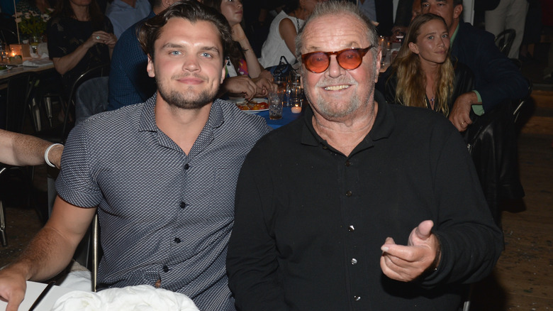 Ray and Jack Nicholson smile together