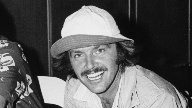 Jack Nicholson in a bucket hat