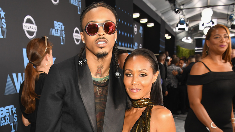 August Alsina with Jada Pinkett Smith