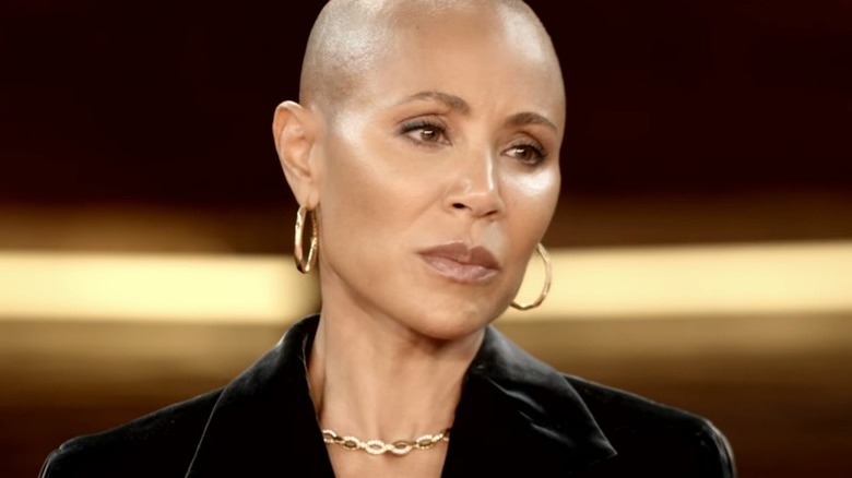 Jada Pinkett Smith looking concerned 