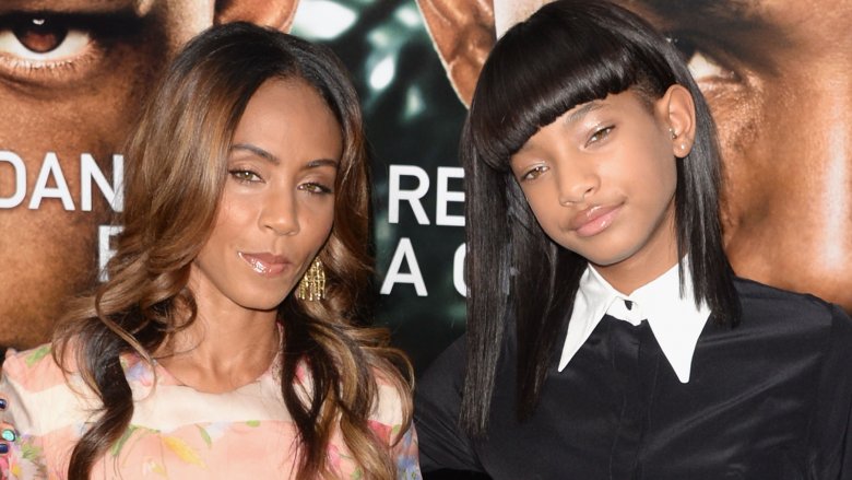 Jada Pinkett Smith and Willow Smith at event