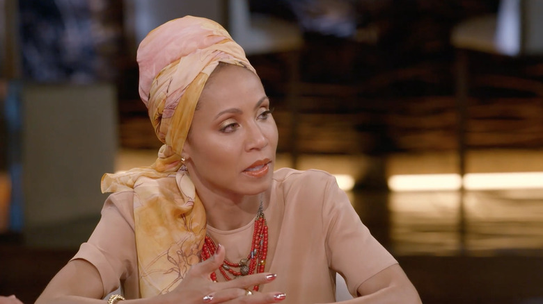 Jada Pinkett Smith talking on Red Table talk